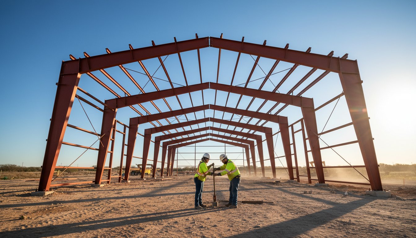 Red Iron Steel Buildings in Dublin and Central Texas: A Complete Guide