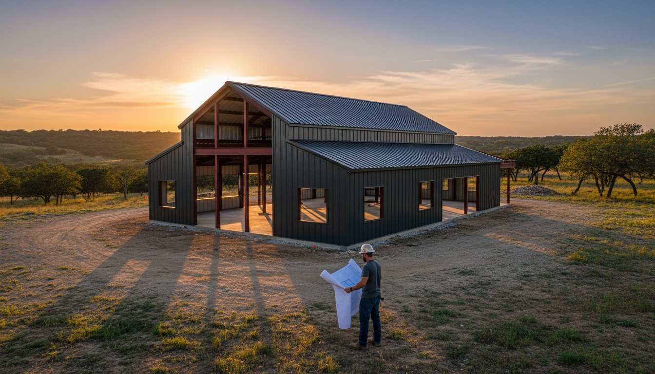 Barndominium Plans in Central Texas: A Guide to Steel-Framed Homes