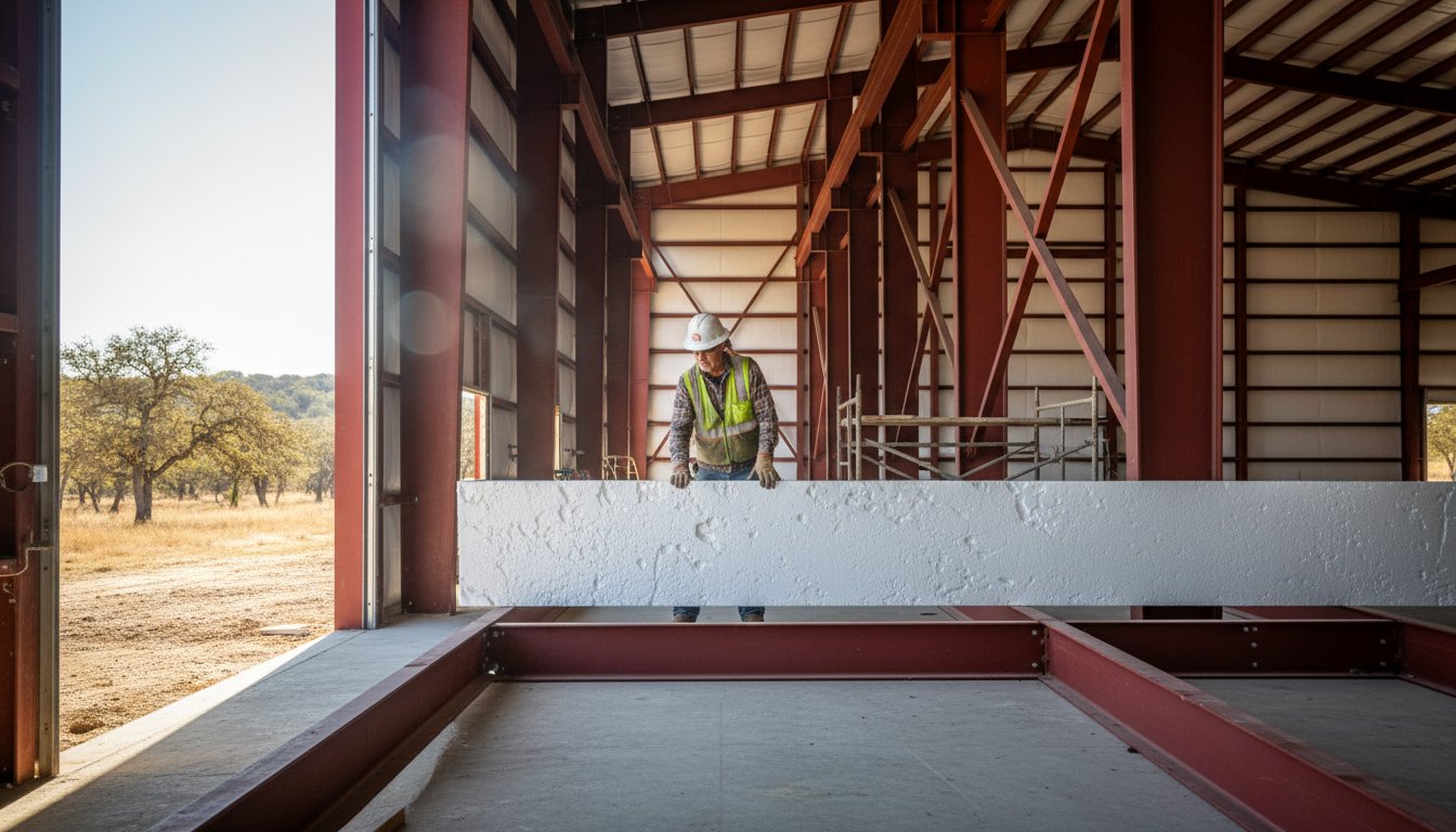 Choosing the Best Building Insulation for Texas Metal Structures