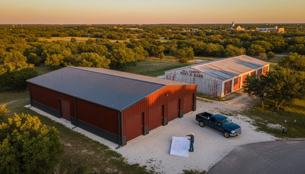 Commercial Storage Facilities in Dublin and Central Texas: Building vs. Renting