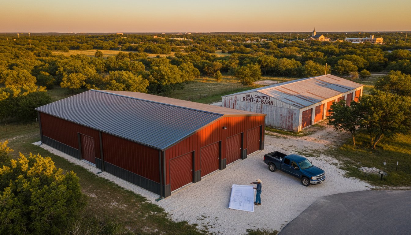 Commercial Storage Facilities in Dublin and Central Texas: Building vs. Renting