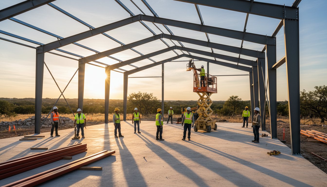 Metal Building Assembly: A Step-by-Step Guide for Central Texas Projects