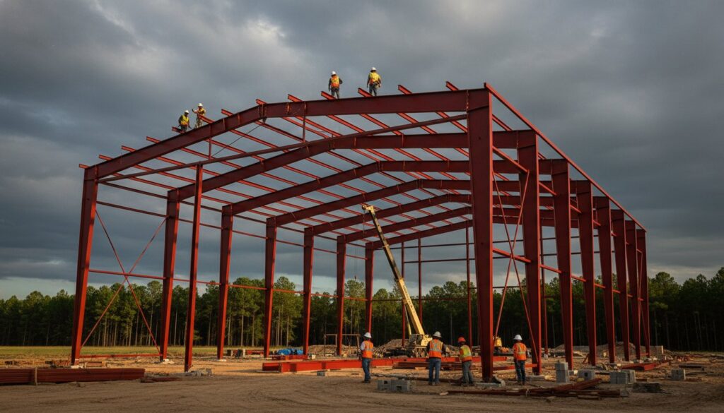 Metal Building Contractors in New Caney: A Guide to Steel Supply and Design