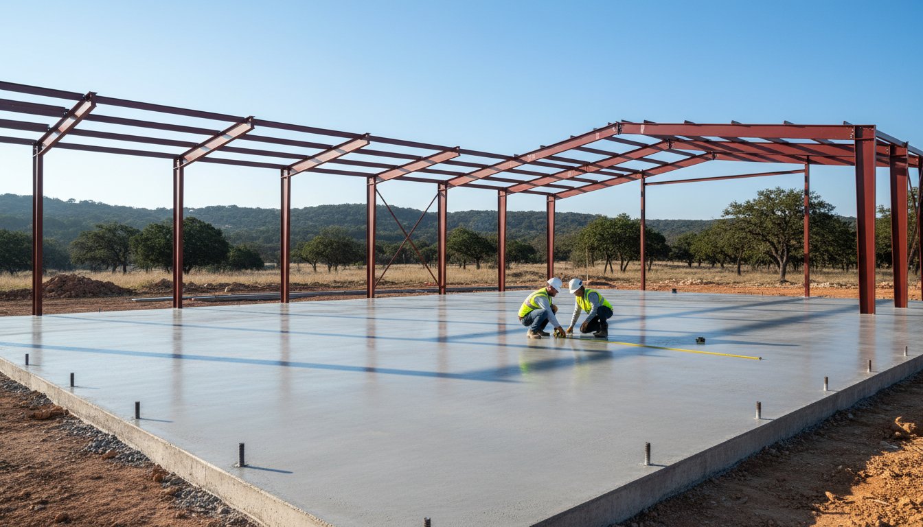 Metal Building Foundation Guide for Dublin and Central Texas Projects