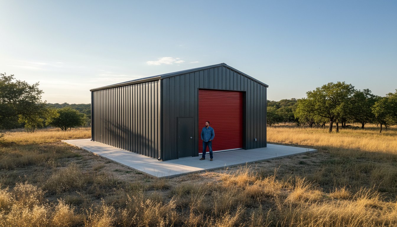 Steel Workshops and Garages in Dublin and Central Texas: A 2026 Building Guide