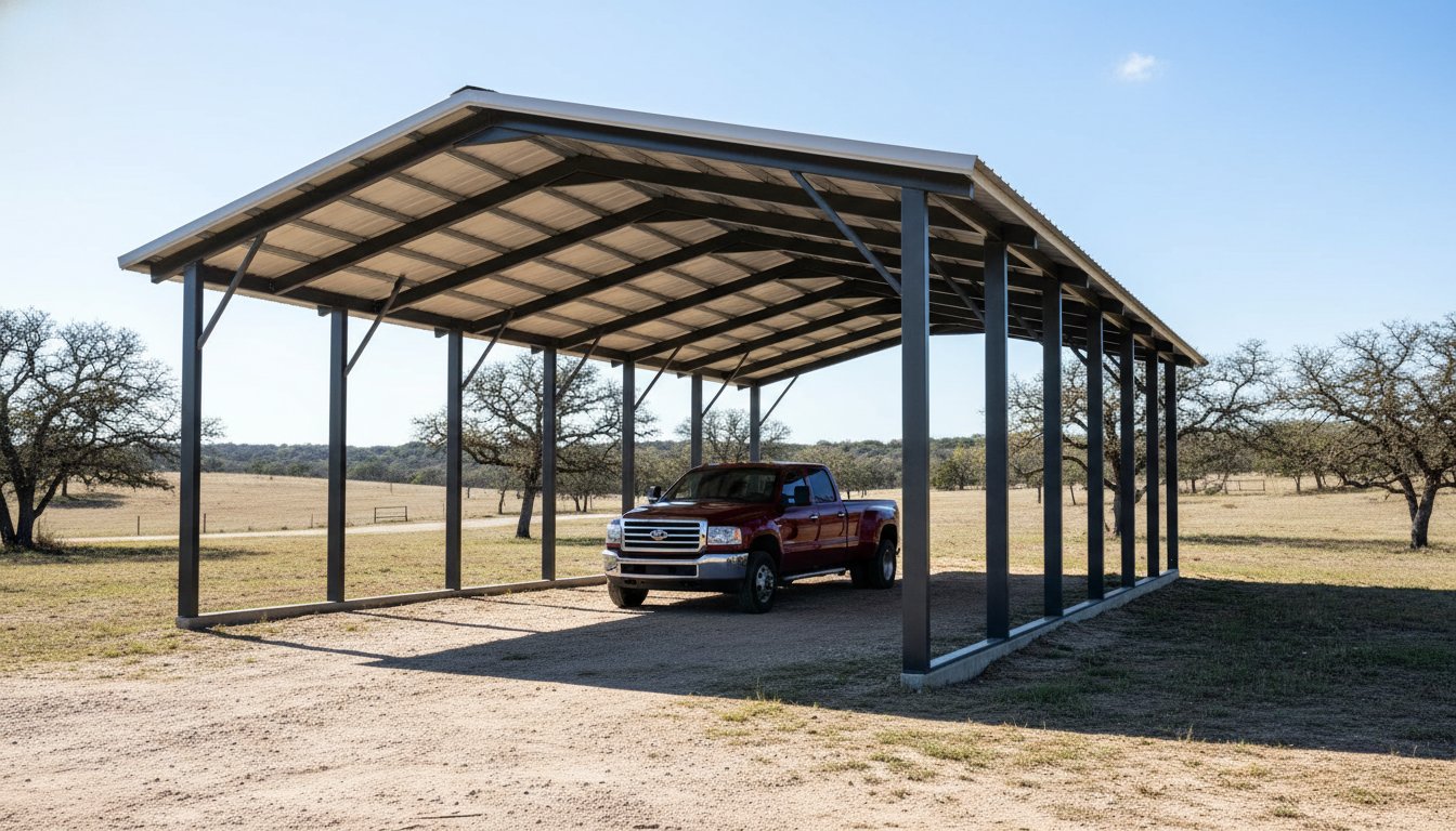 Heavy-Duty Steel Carports in Dublin and Central Texas: 2026 Buyer’s Guide