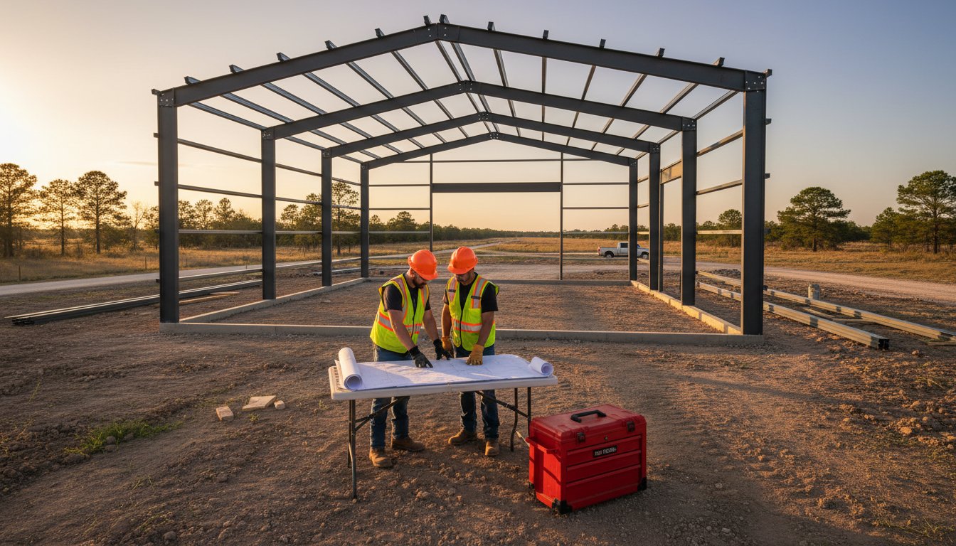 Metal Building Kits in Woodbranch TX: A Local Supply and Design Guide
