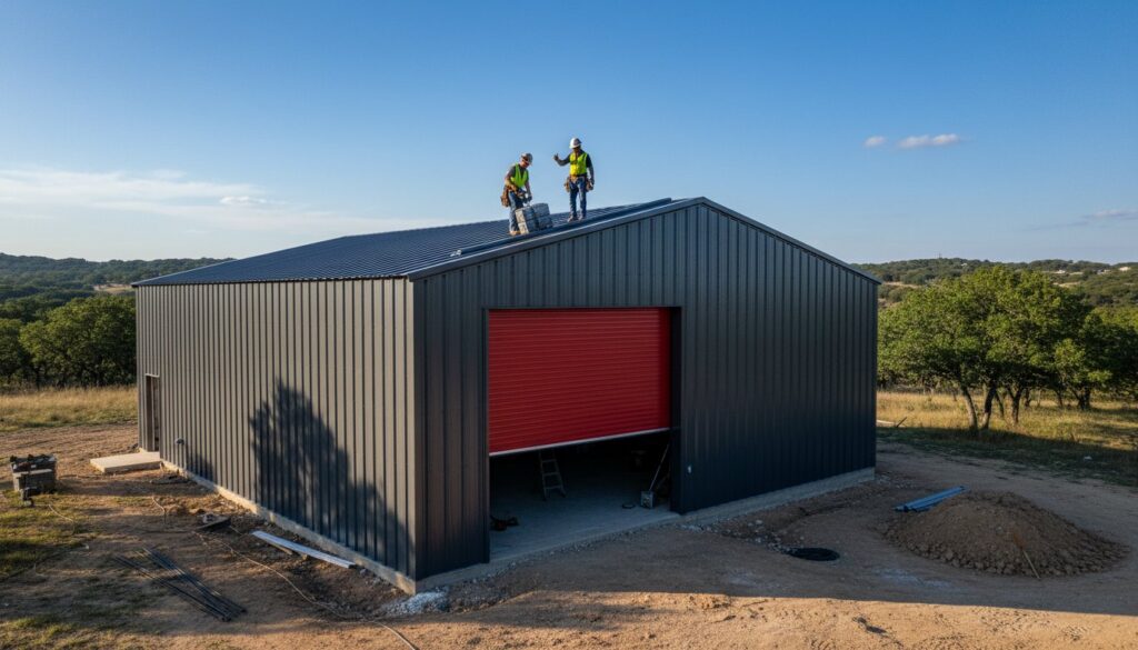 Metal Garage Kits in Comanche TX: A Guide to Durable Steel Storage