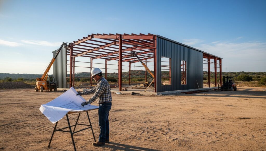 Commercial Steel Building Cost in De Leon, TX: 2026 Budgeting Guide