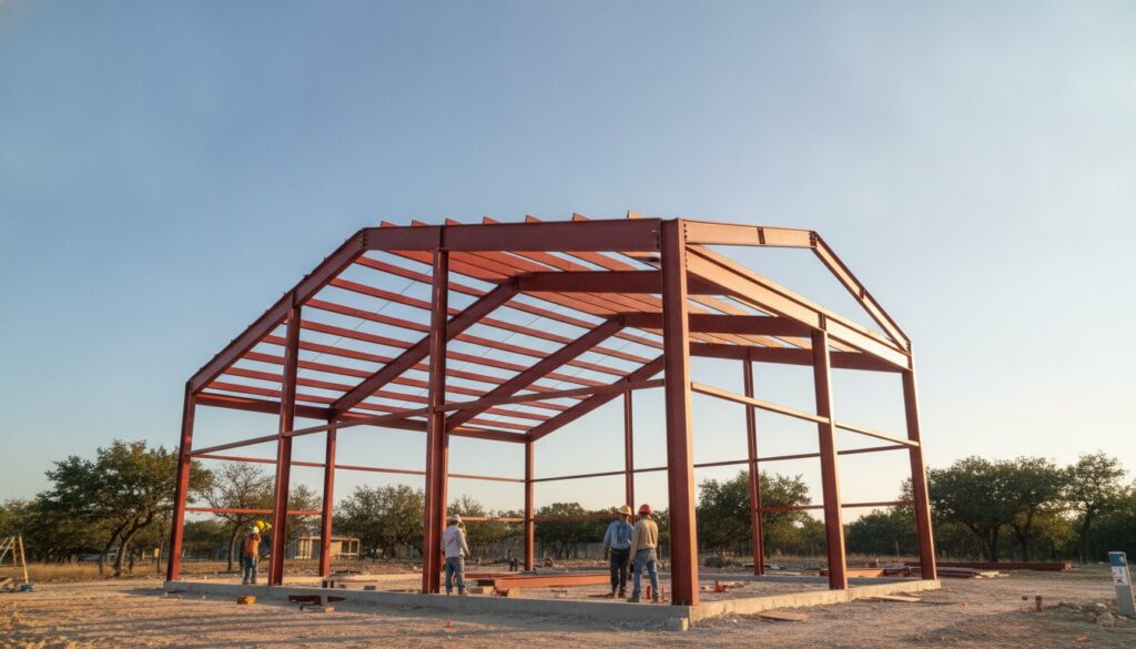Steel vs Wood Frame Building Cost 2026: A Central Texas Builder Guide