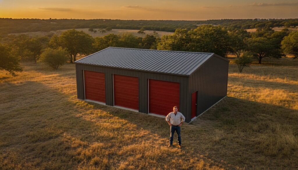40x60 Steel Shop Kit Prices in Stephenville: 2026 Cost Guide