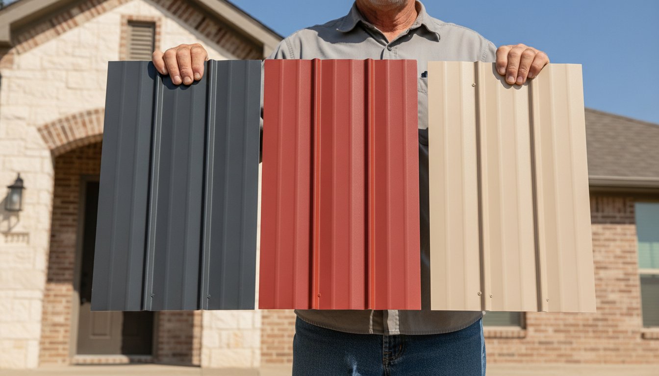 How to Choose Metal Roof Color: A Practical Guide for Texas Homeowners
