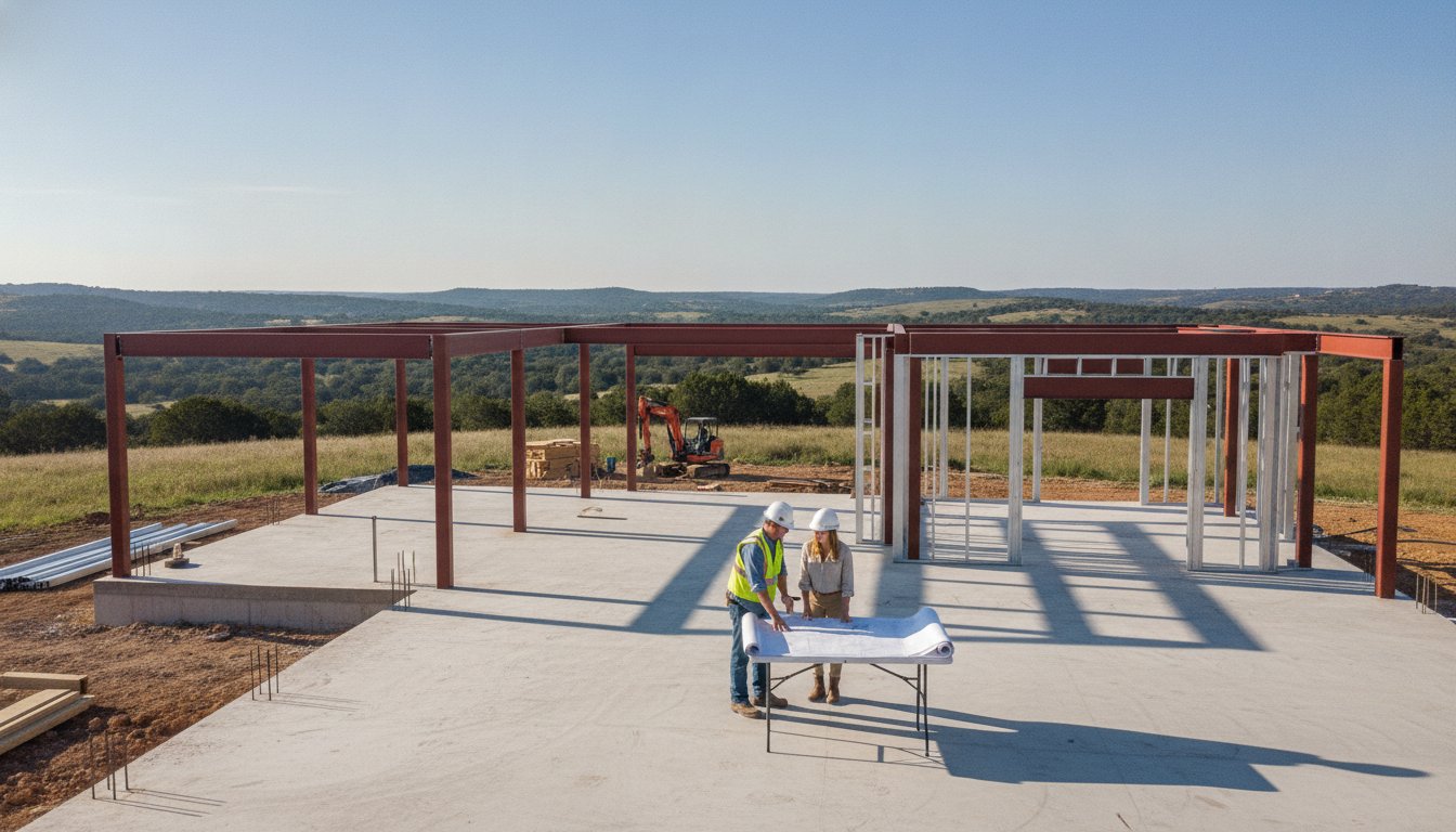 Cost to Build a Steel Frame House: 2026 Texas Price Guide