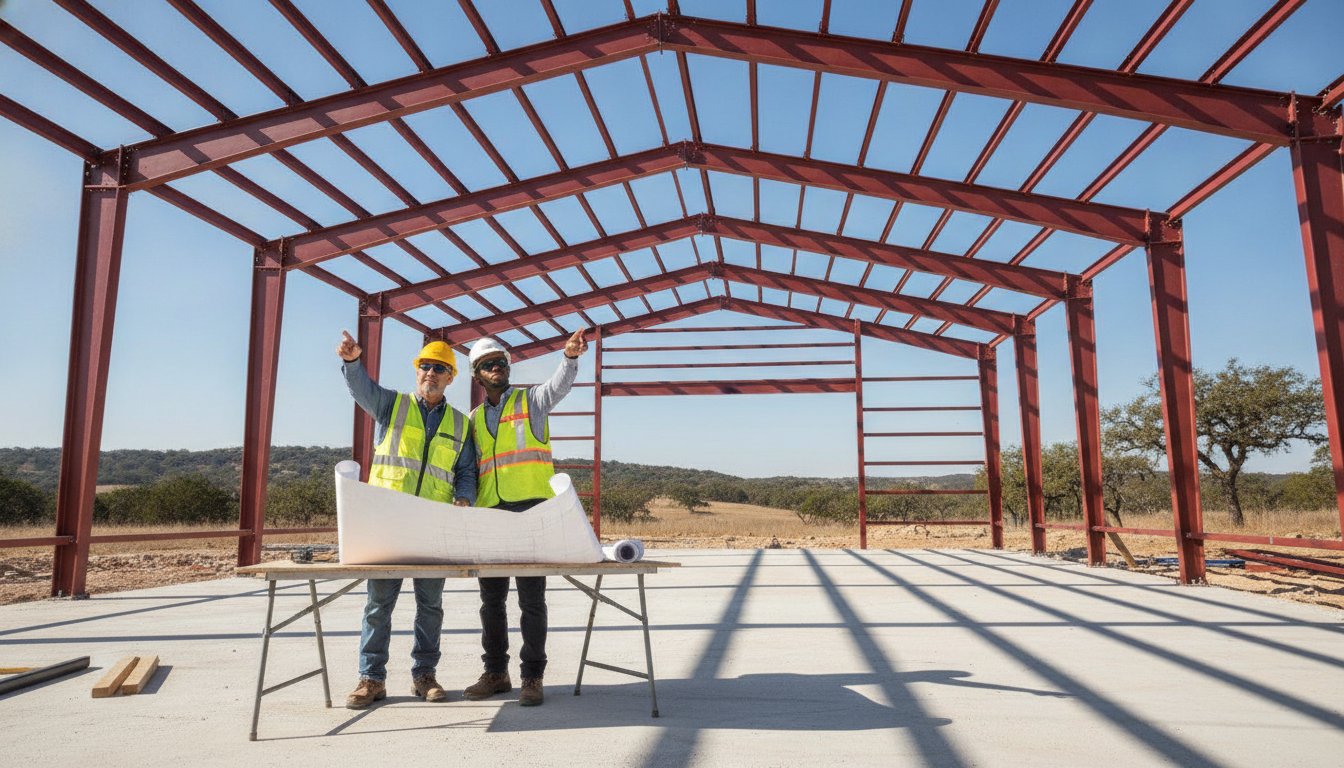 Custom Steel Building Plans: 2026 Texas Project Guide