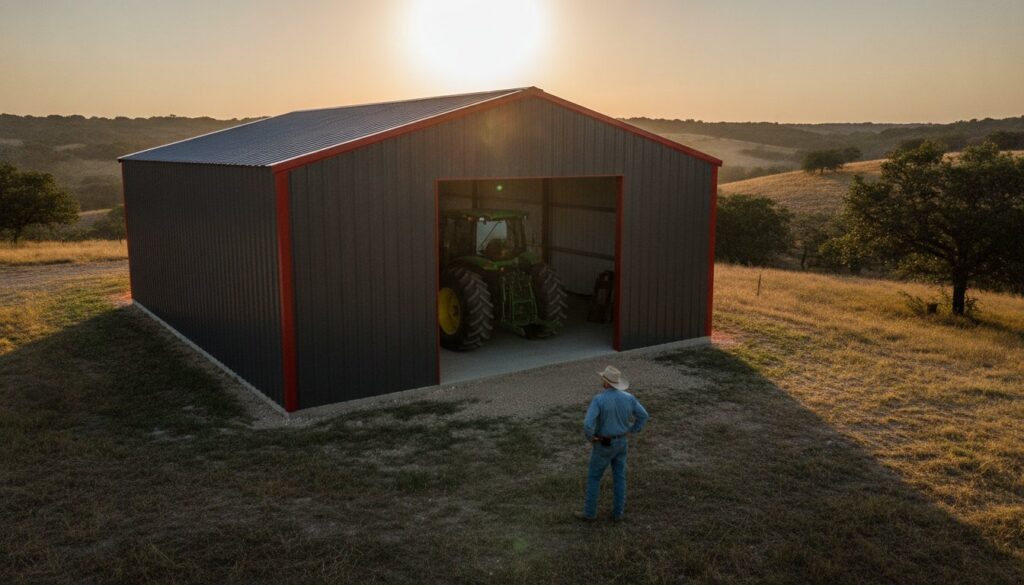 Agricultural Steel Buildings for Central Texas Ranchers