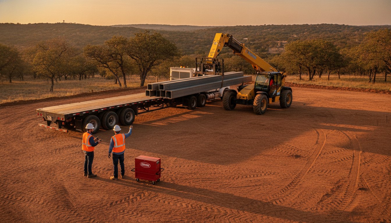Central Texas Steel Building Kit: Pre-Arrival Prep Guide