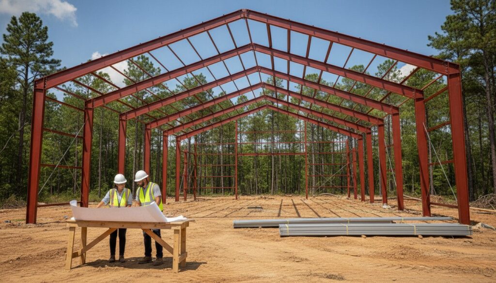 Pre-Engineered Metal Buildings in Roman Forest: A Texas Supply Guide