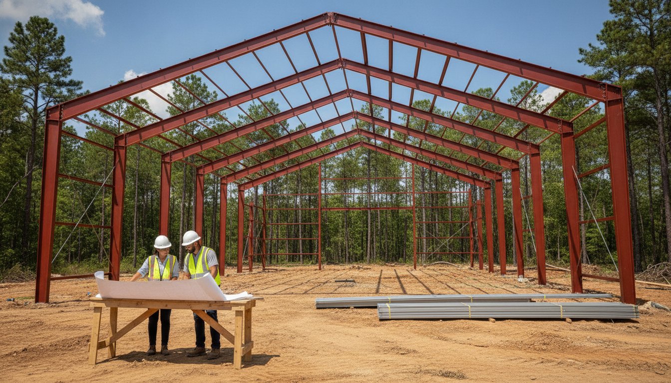 Pre-Engineered Metal Buildings in Roman Forest: A Texas Supply Guide