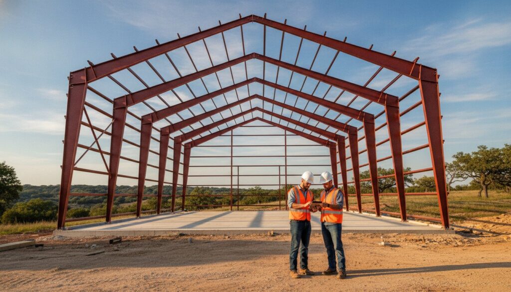 Red Iron Steel Building Prices: A 2026 Texas Cost Guide