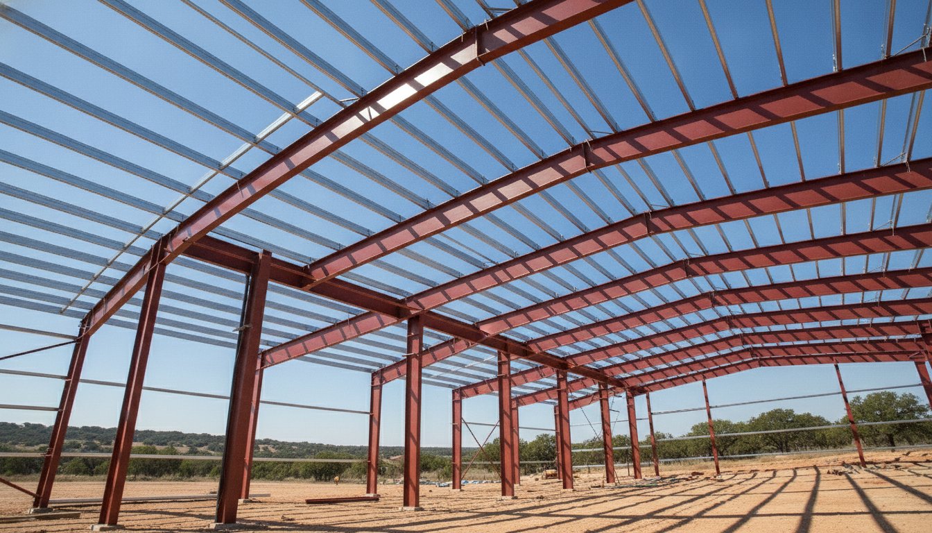 Red Iron vs Galvanized Steel: Choosing the Right Material for Your Texas Building