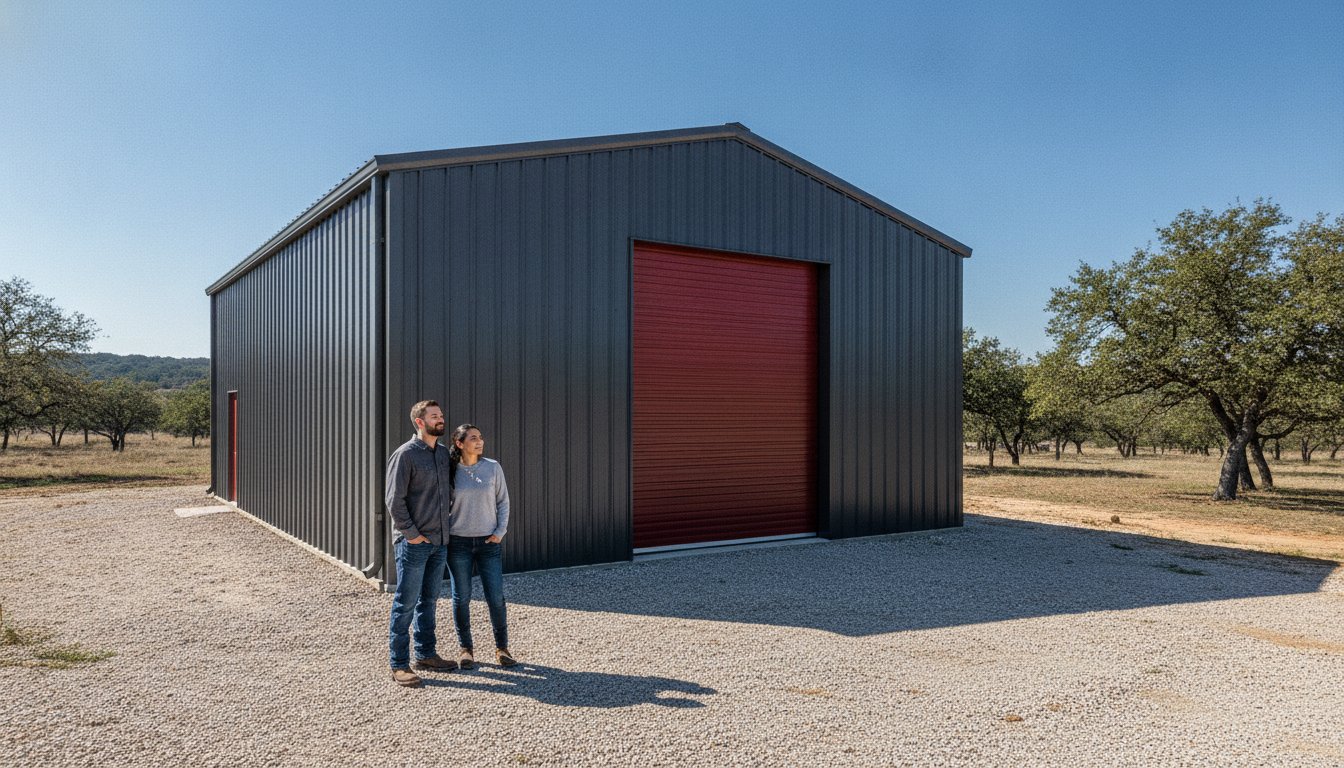 Steel Workshop Kits in Texas: The 2026 Guide to Durable Workspaces