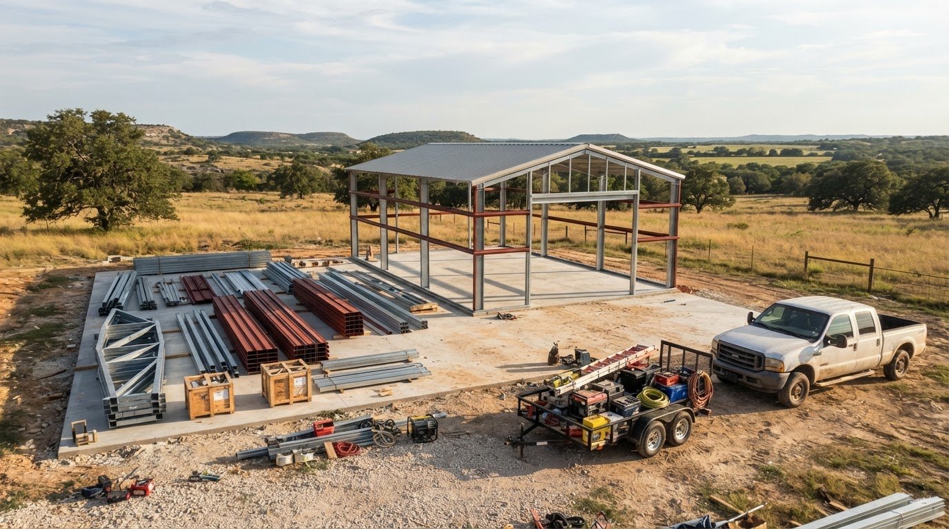 Metal Workshop Kits in Hillsboro TX: The Complete 2026 Builder Guide
