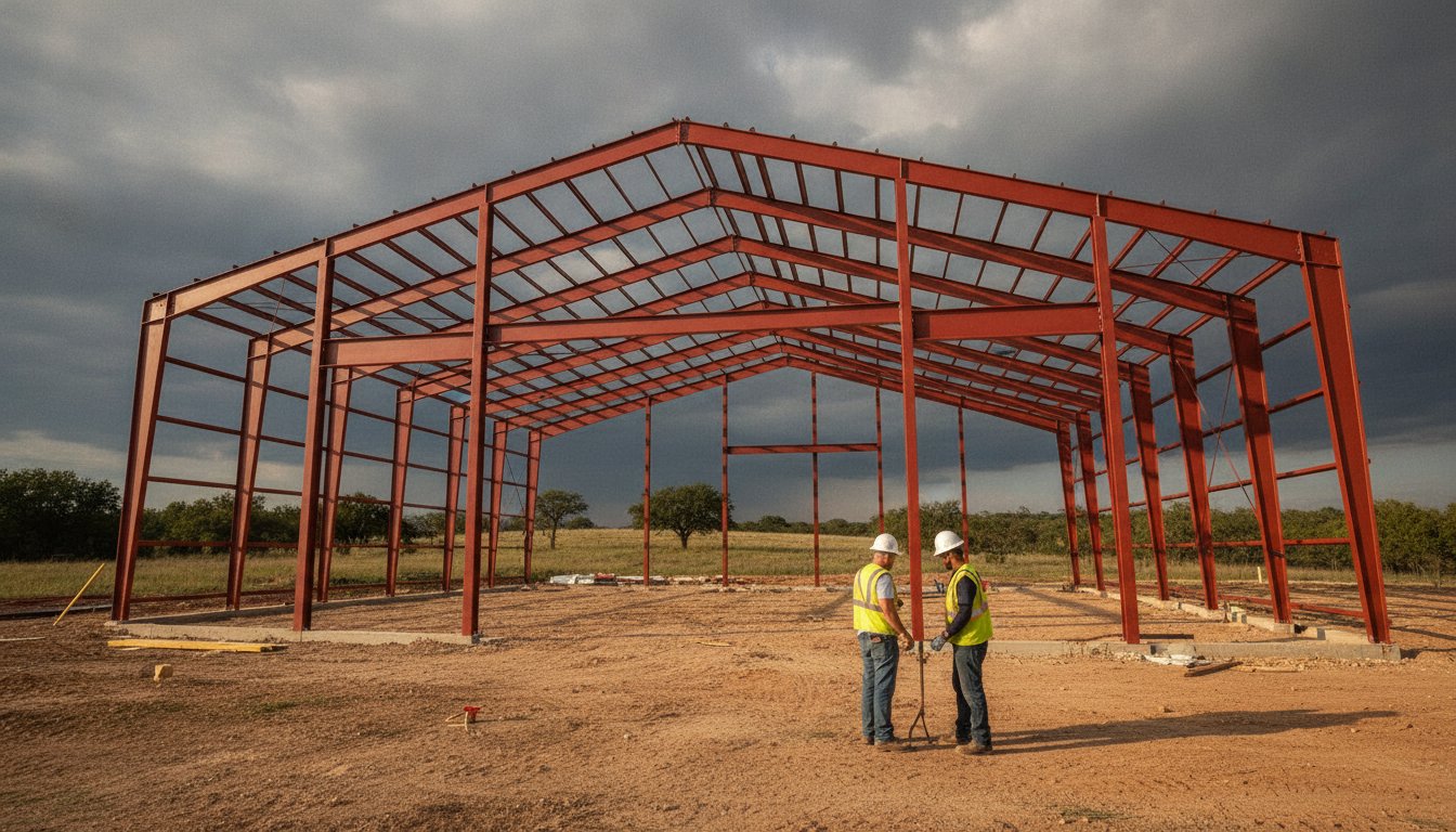Red Iron Building Kits: The Durable Choice for Central Texas Projects