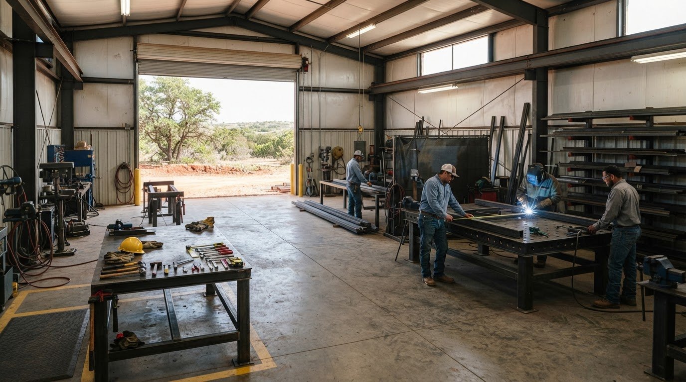 Steel Workshop Floor Plans: Design a Practical Layout for Your Work