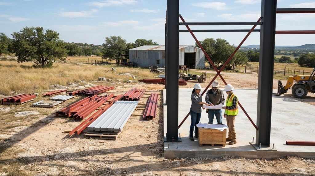 Pre-Engineered Steel Building Kits in Texas: A Practical Buyer’s Guide