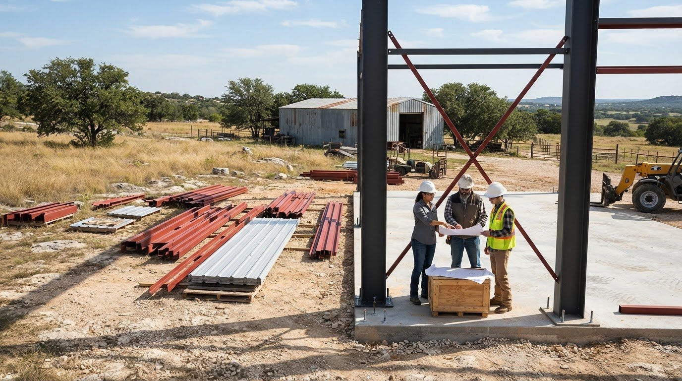 Pre-Engineered Steel Building Kits in Texas: A Practical Buyer’s Guide
