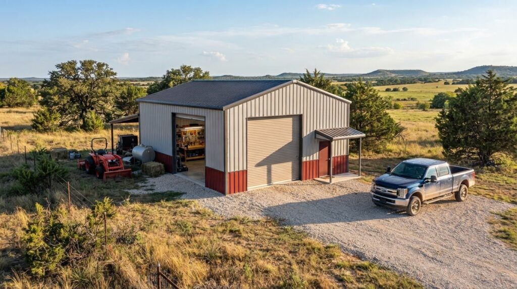 Steel Workshop Kits and Garage Pricing in Comanche, TX